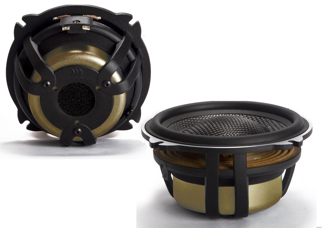 Morel ELATE CARBON MW5 130mm Mitteltöner, Midrange, Woofer 13cm - 1 Paar