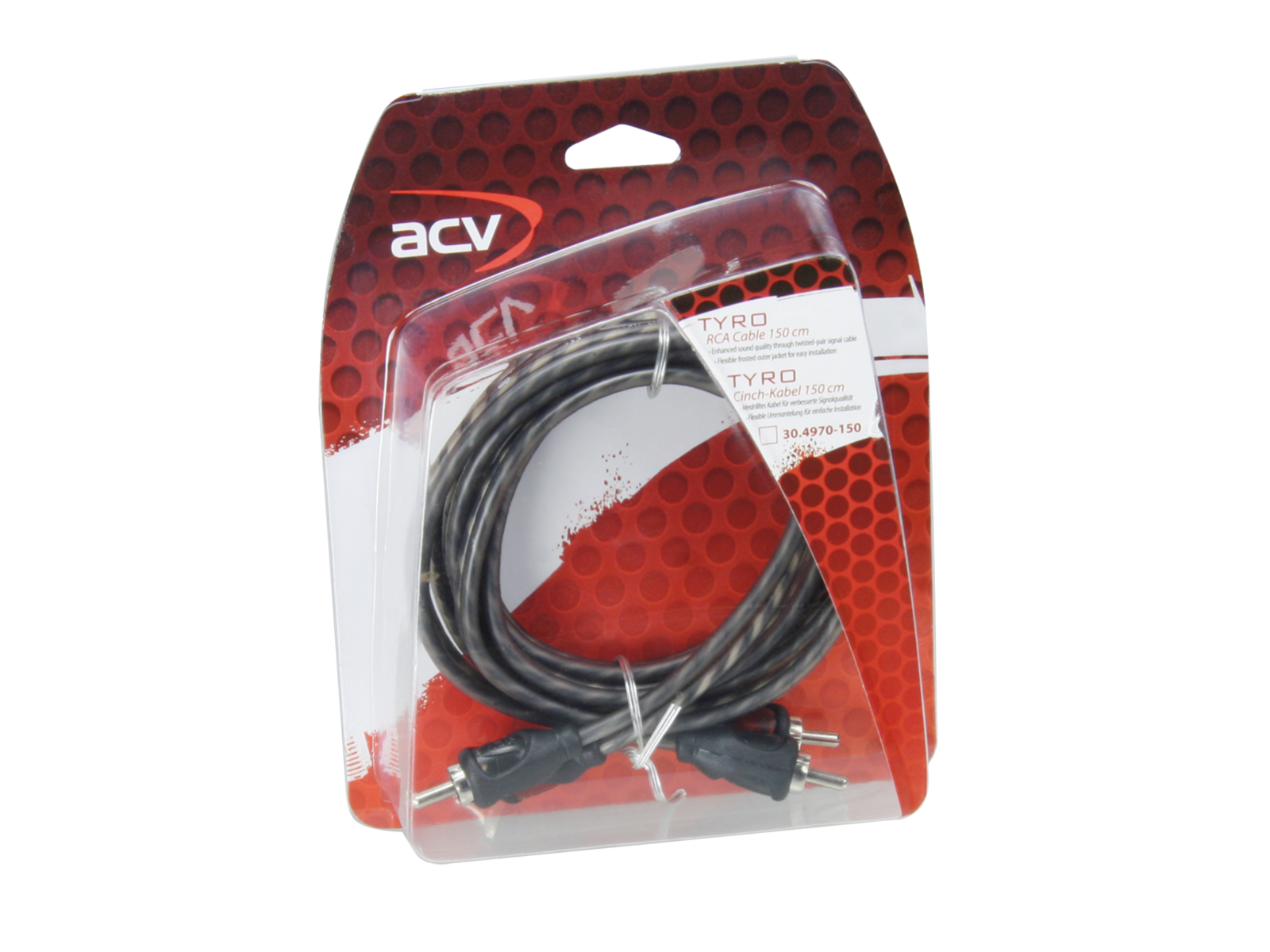 ACV 30.4970-150 2 canali RCA cavo 1.5m - serie TYRO