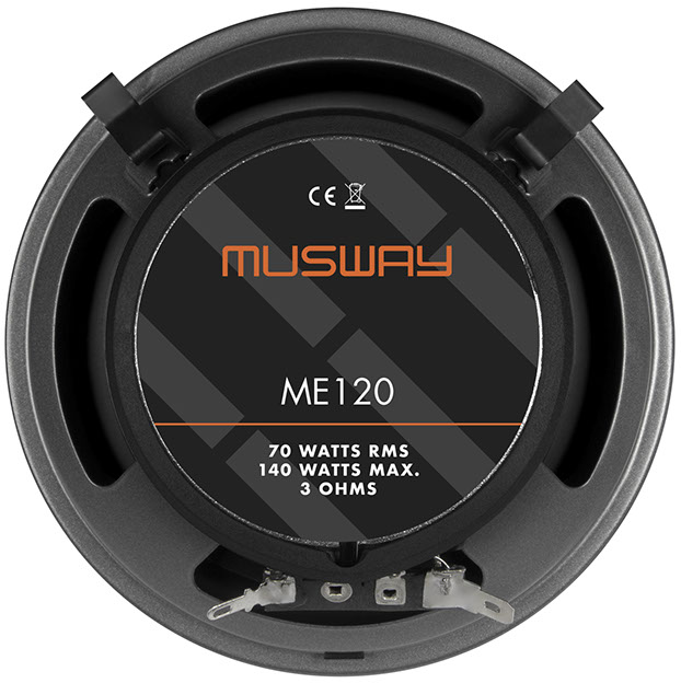 MUSWAY ME120 Heck Lautsprecher Set für Mercedes E-Klasse W124 1984 - 1997 - 12cm 1 Paar