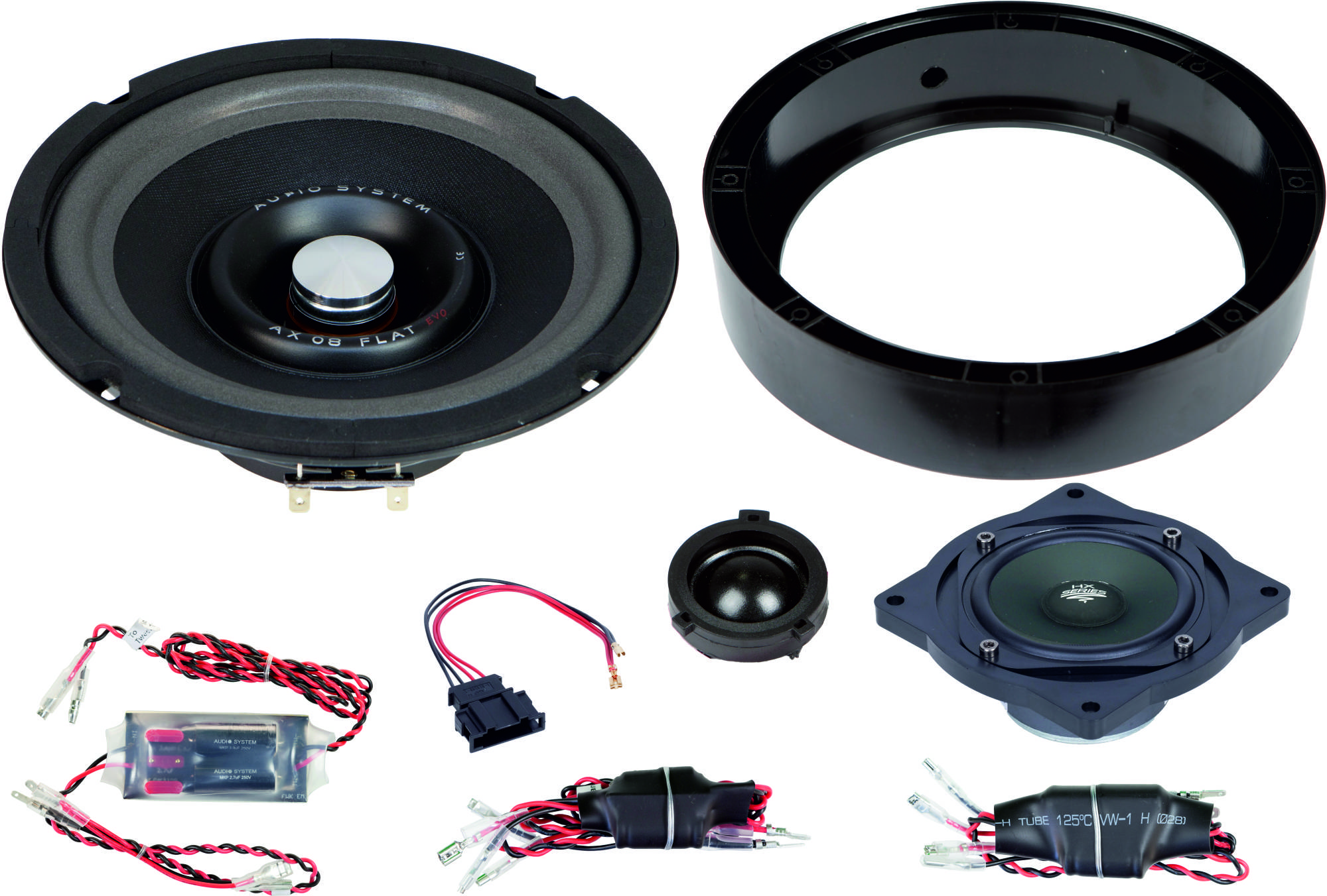 Système audio X - ion 200 V Golf 200 mm Xion 3-way 200 VW Golf5