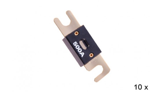 RTA 154.607-2 ANL fuses, gold-plated, 500A