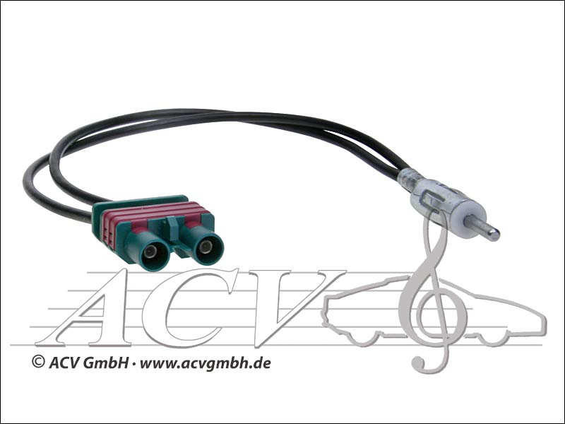 ACV 1553-03 adaptateur Volvo antenne DIN 