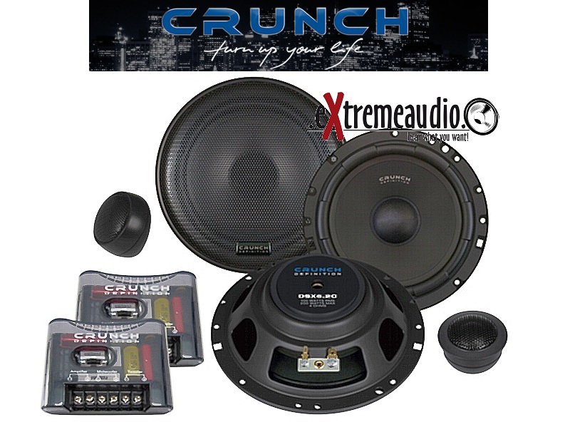 CRUNCH DSX 6.2c APPARTEMENT 2-way compo 16.5cm DSX6.2c 