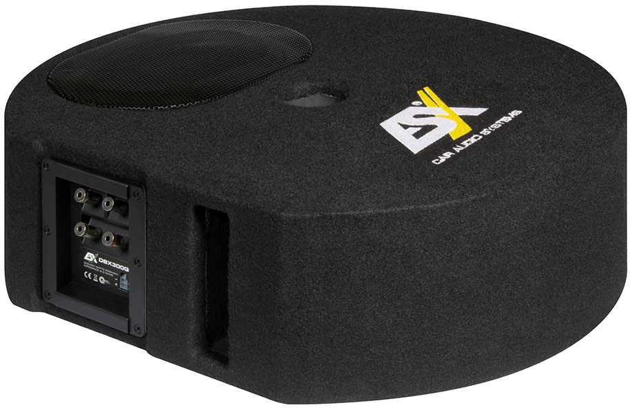 ESX DBX-300 DBX Reserverad Subwoofer 15 x 23 cm (6 x 9”) Bassreflex-System 400 Watt