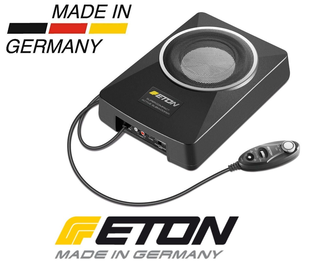  ETON USB6 16,5 cm Untersitzbass aktiv 165 mm Aktiv-Subwoofer im Gehäuse 