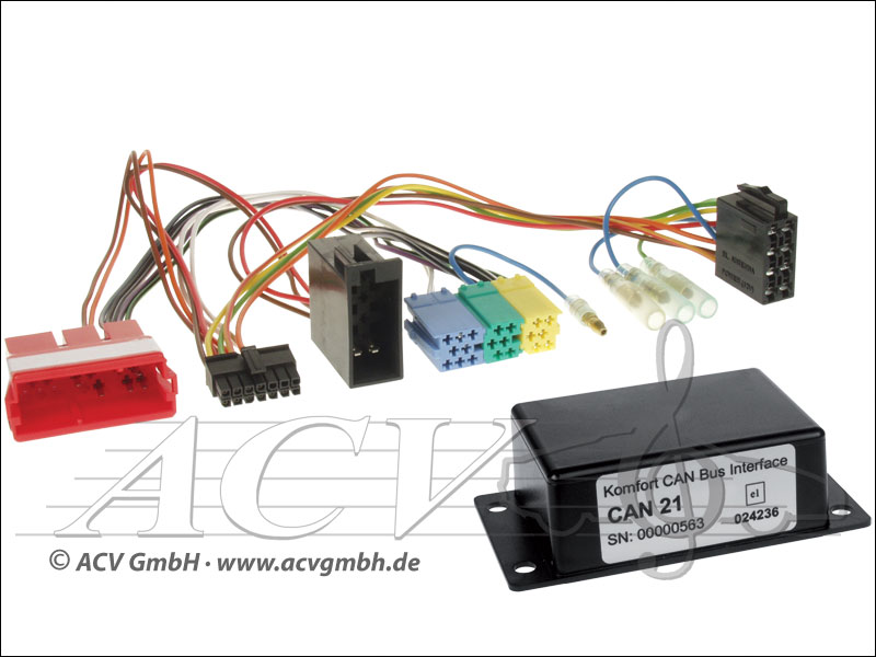 12-1320-10-TEL fabbrica Audi CAN-BUS FSE + volante condizione remoto 