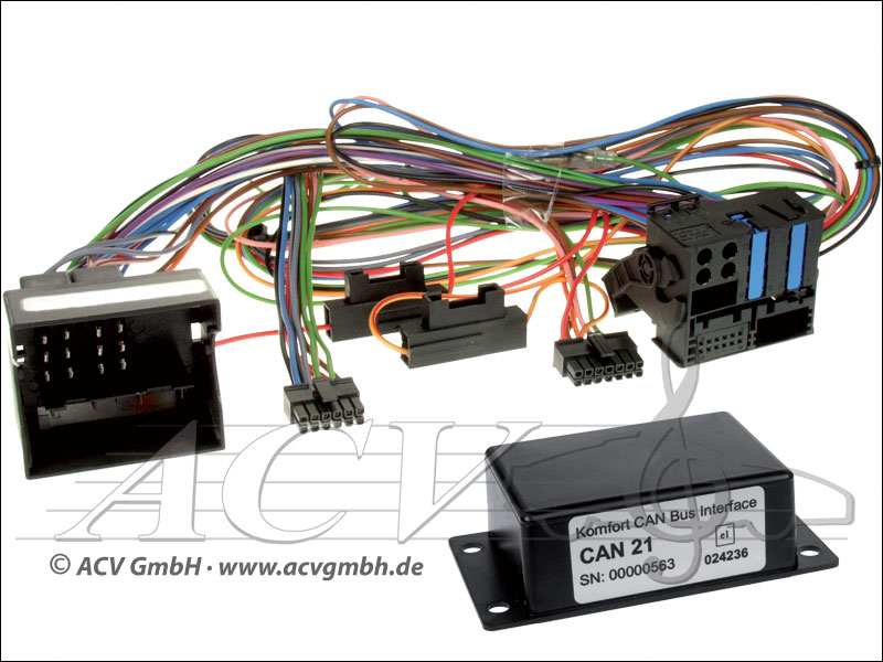 ACV 12-1195-57 Mercedes CAN-BUS par MFL sur variocom VC04 