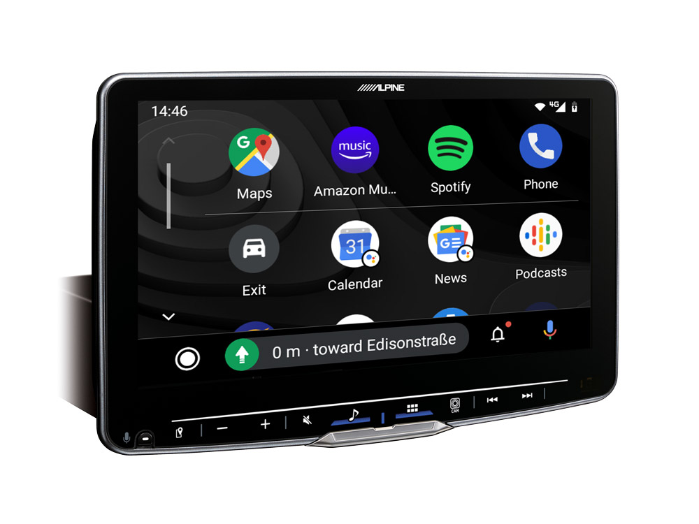 Alpine iLX-F905S907 Autoradio 9-Zoll Touchscreen, DAB+, 1-DIN-Einbaugehäuse für Mercedes Benz Sprinter W907 (VS 30) ab 2018 ->