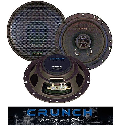 CRUNCH DSX 62 FLAT 2 WAY COAX 16.5 cm DSX62 