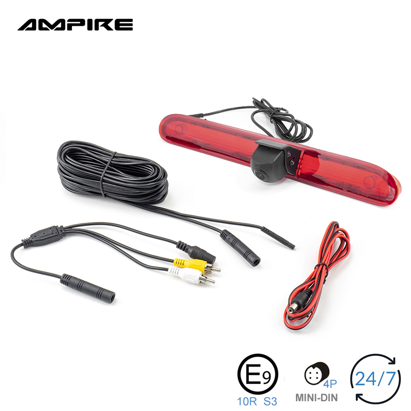 AMPIRE KV-EXPERT-2016-2G Rückfahrkamera kompatibel mit Peugeot Expert,Citroen Jumpy,Toyota ProAce,Opel Vivaro   