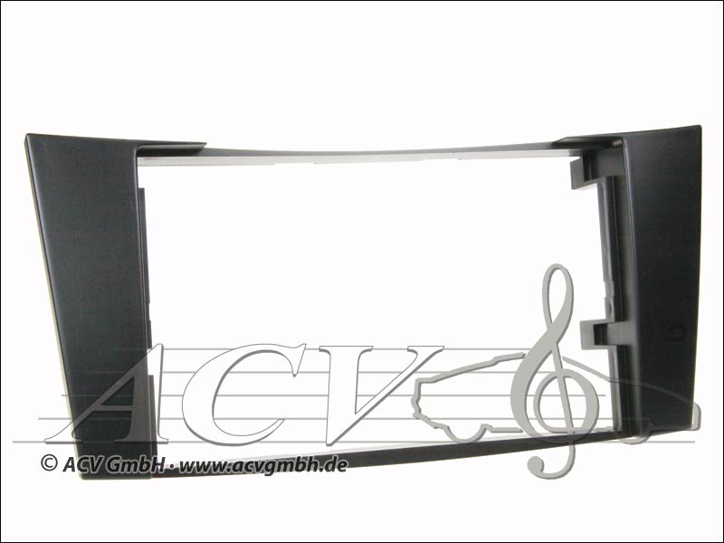 Radioblende Mercedes E-Class Double DIN Black 