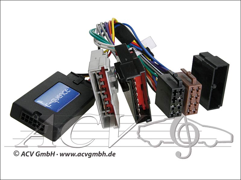 ACV 42-FO-201 Lenkradadapter FORD bis Bj.03 -> Panasonic