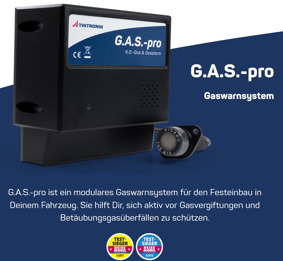 Thitronik 100001 G.A.S.-pro Modulares Gaswarnsystem für den Festeinbau
