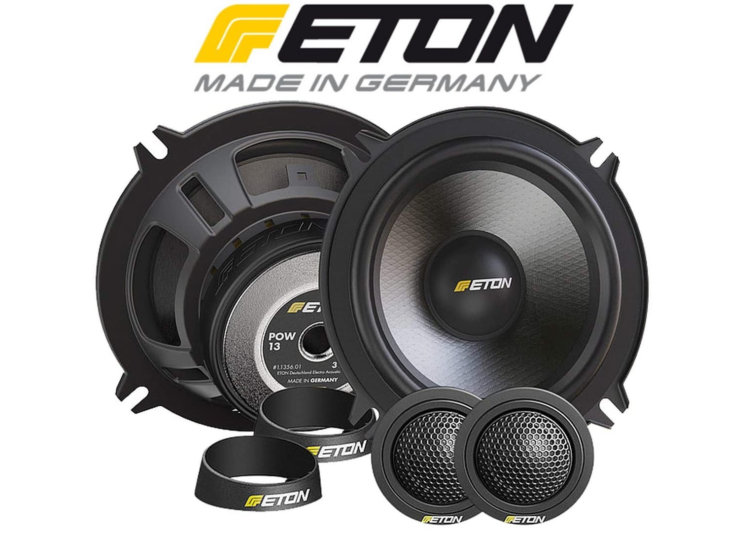 ETON POW13 2-Wege System Lautsprecher 13 cm 2-Way Component System