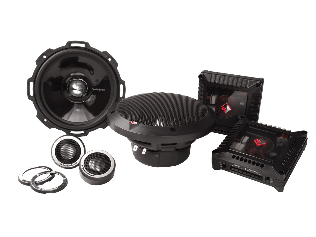 Rockford Fosgate T2652-S 16,5 cm (6.5") 2-Wege Kompo Lautsprecher Set 200 Watt 