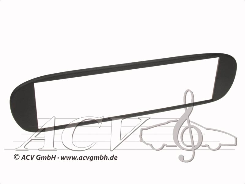 Radioblende Fiat Barchetta schwarz