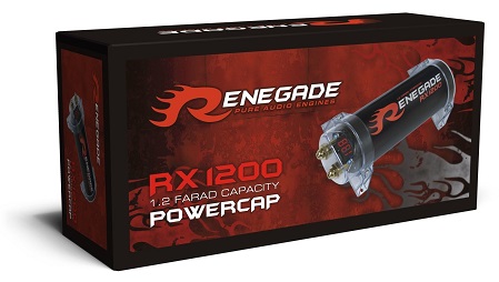 Renegade RX1200 1.2 Farad-Pufferelko RX 1200 Kondensator Powercap Pufferkondensator