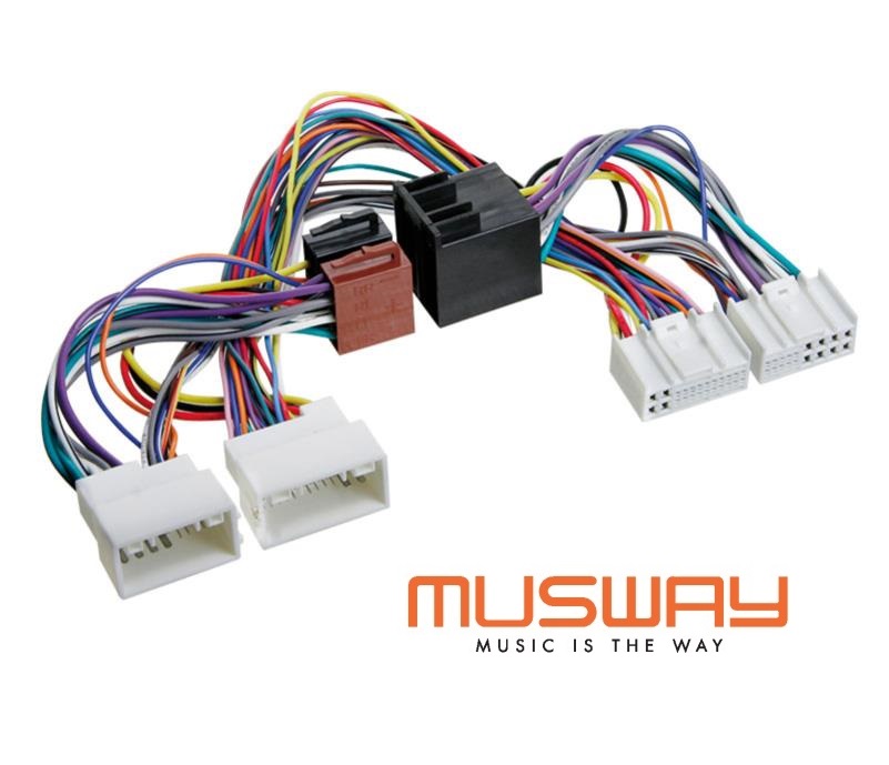 MUSWAY MPK 8 plug&play Anschlußkabel für Hyundai und Kia