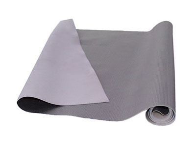 RTA 252.918-0 PVC artificial leather - carbon fiber structure - Color: silver - Bielastik