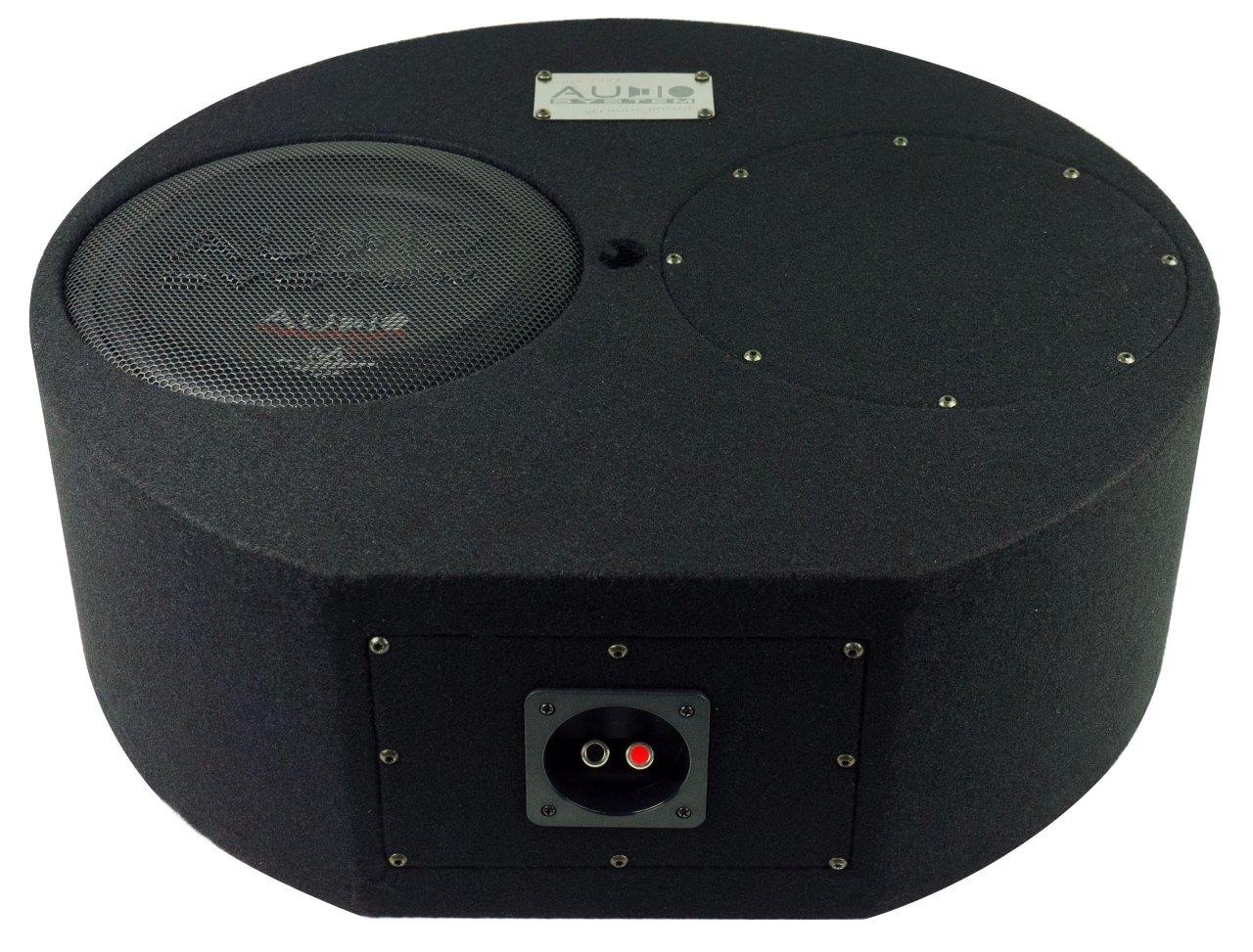 Audio System SUBFRAME M10 EVO ACTIVE 400 EVO Reserverad aktiv Subwoofer 400 Watt Bassgehäuse Bassreflexgehäuse mit M10 EVO + Verstärker + M-400.1 D