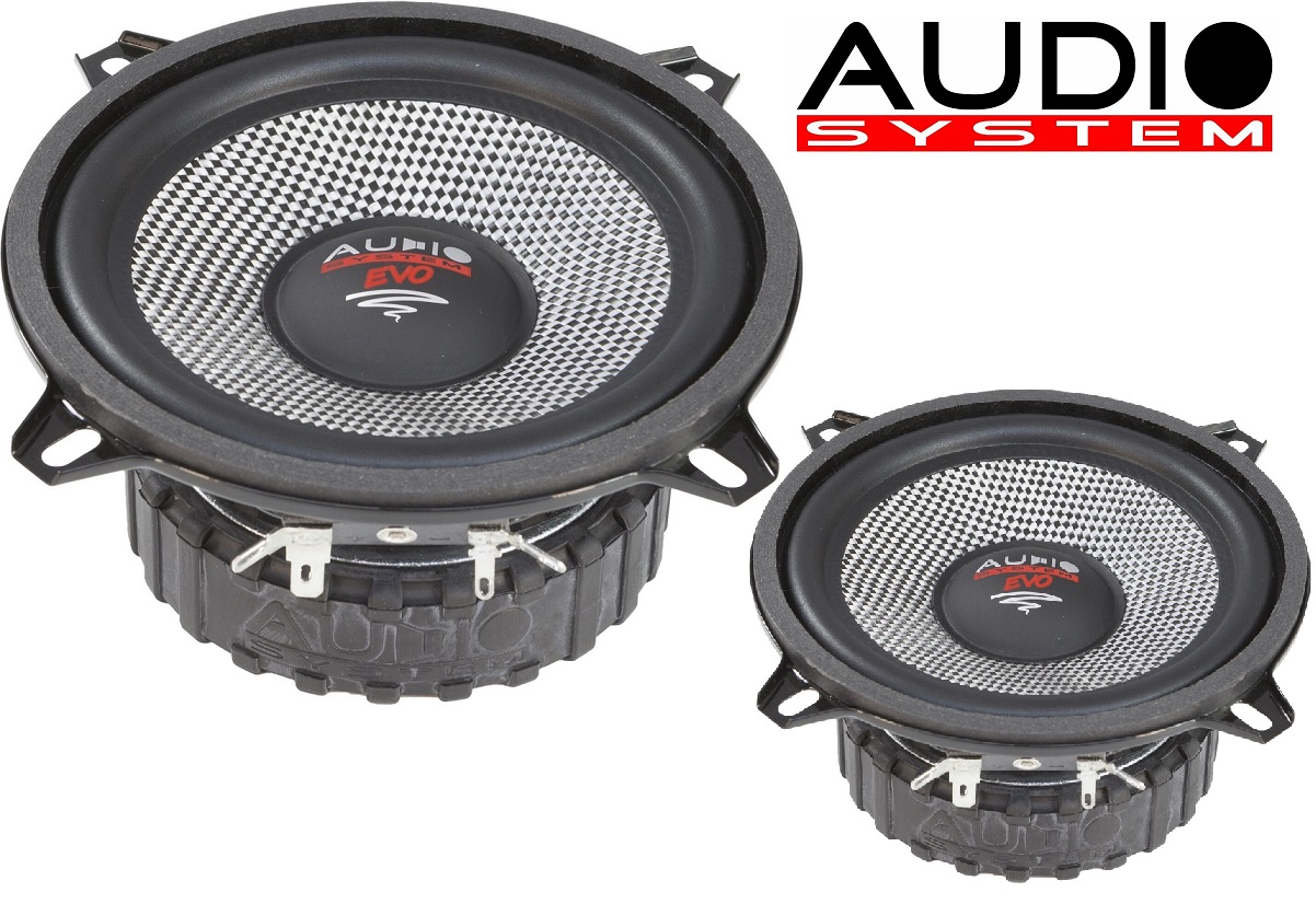 Audio System AS 130 EVO - 13 cm Tief / Mitteltöner / Midrange Lautsprecher 1 Paar