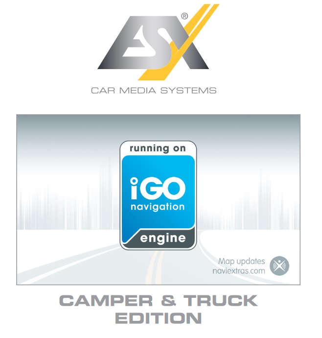 ESX VNA-M6 Camper & Truck Navigations-Software für alle ESX Naviceiver mit WinCE OS - ESX VNA-NG-M6