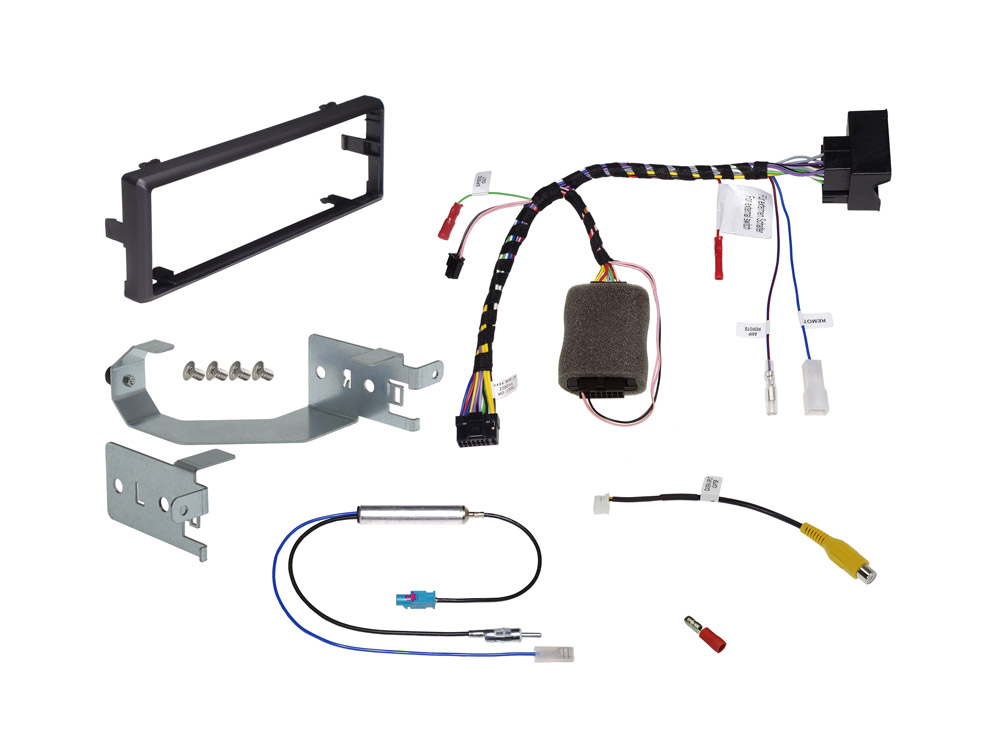 Alpine KIT-F9MB-S907 Einbauset Installation Radioblende CAN-Bus Lenkradadapter Mercedes Benz Sprinter 907 (VS 30) Installations-Set für iLX-F903/F905/F115/INE-F904D/DC