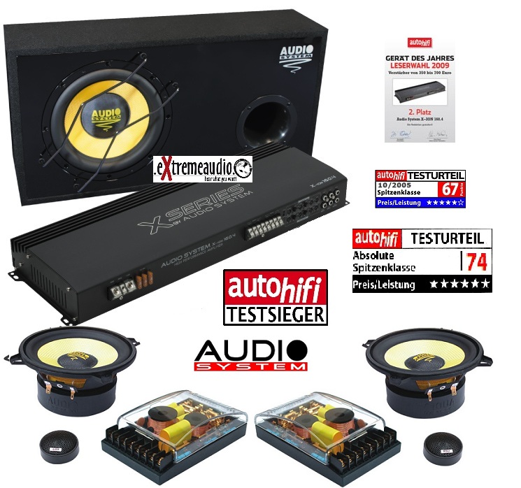 Audio System X--ION SERIES Set X-ION 12 + XION 160.4 + X-ION 130