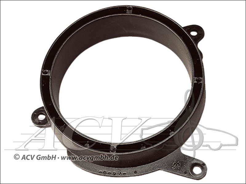 ACV 271190-04 Lautsprecherringe kompatibel mit Mercedes E-Klasse Limousine (W210), Mercedes E-Klasse T-Modell (S208) Türe Front - 1 Paar