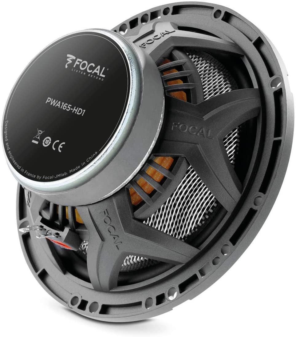 Focal HDA-165-98-2013 / ISHD165A1 2-Wege Kompo Lautsprecher kompatibel mit Harley Davidson Road Glide, Street Glide, Electra Glide (1998-2013)