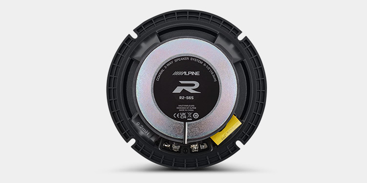 Alpine R2-S65 R-Series 16,5 cm (6,5-Zoll) Koaxial Lautsprecher 300 Watt