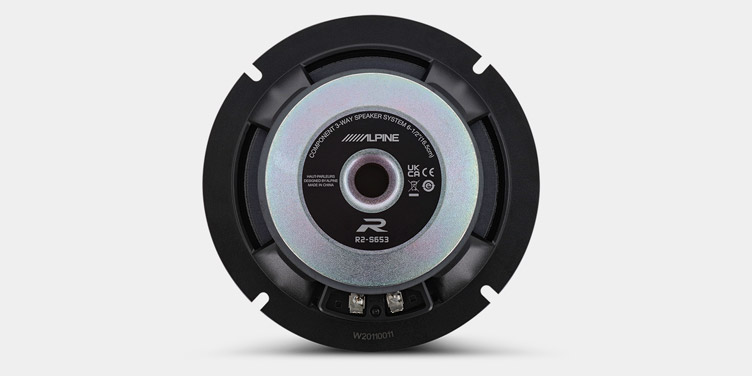 Alpine R2-S653 R-Series 16,5 cm (6,5-Zoll) 3-Wege Komponentensystem Lautsprecher 300 Watt