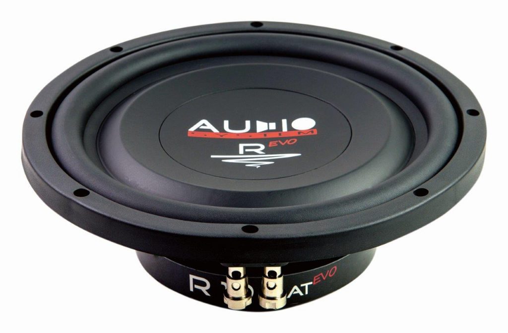 Audio System SUBFRAME R10 FLAT-2 EVO Bassreflexgehäuse mit 2x R 10 FLAT EVO 600 Watt RMS 
