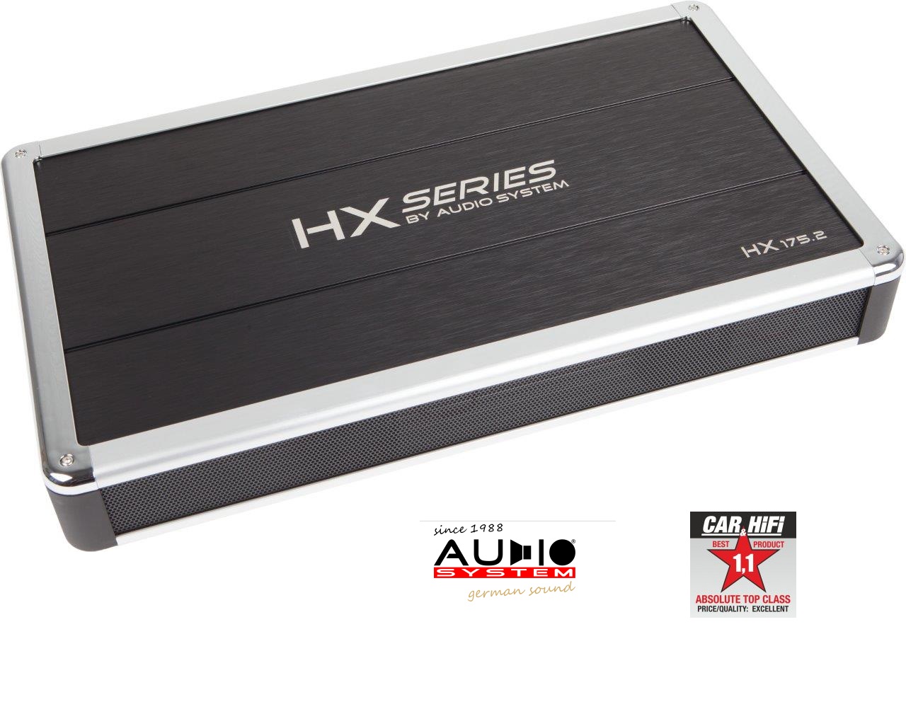 Audio System HX 175.2 2-Kanal HIGH END Hochleistungs Verstärker Burr-Brown Vorverstärker, HX-SERIES HX175.2
