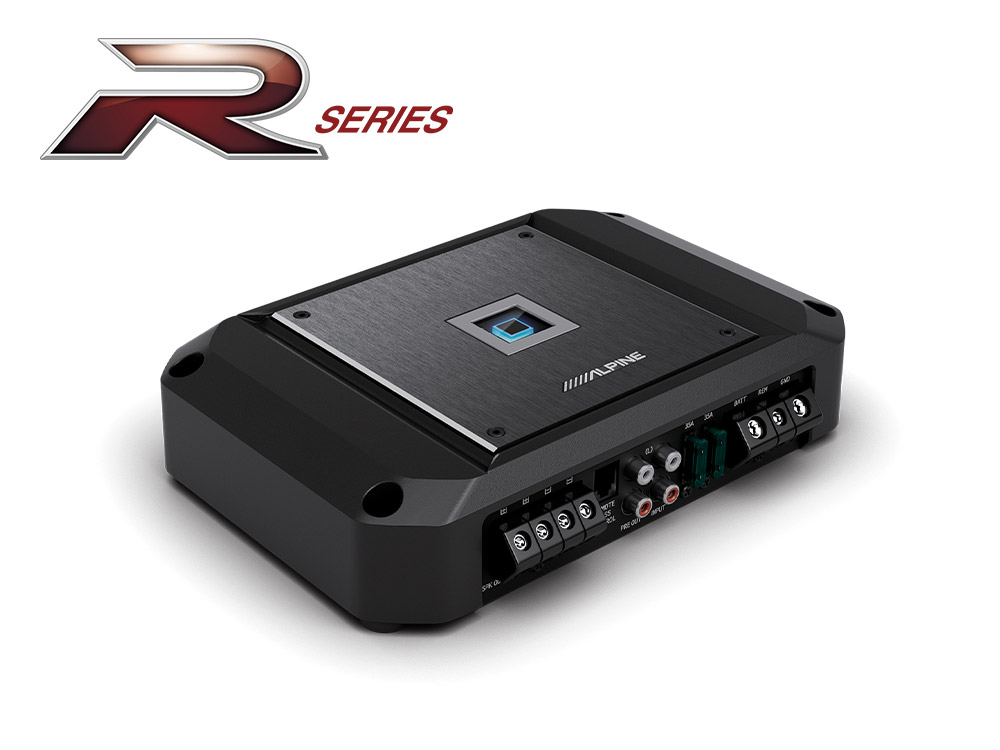 Alpine R2-A75M R-Series Mono 1-Kanal Verstärker RMS Leistung 750 Watt Amplifier