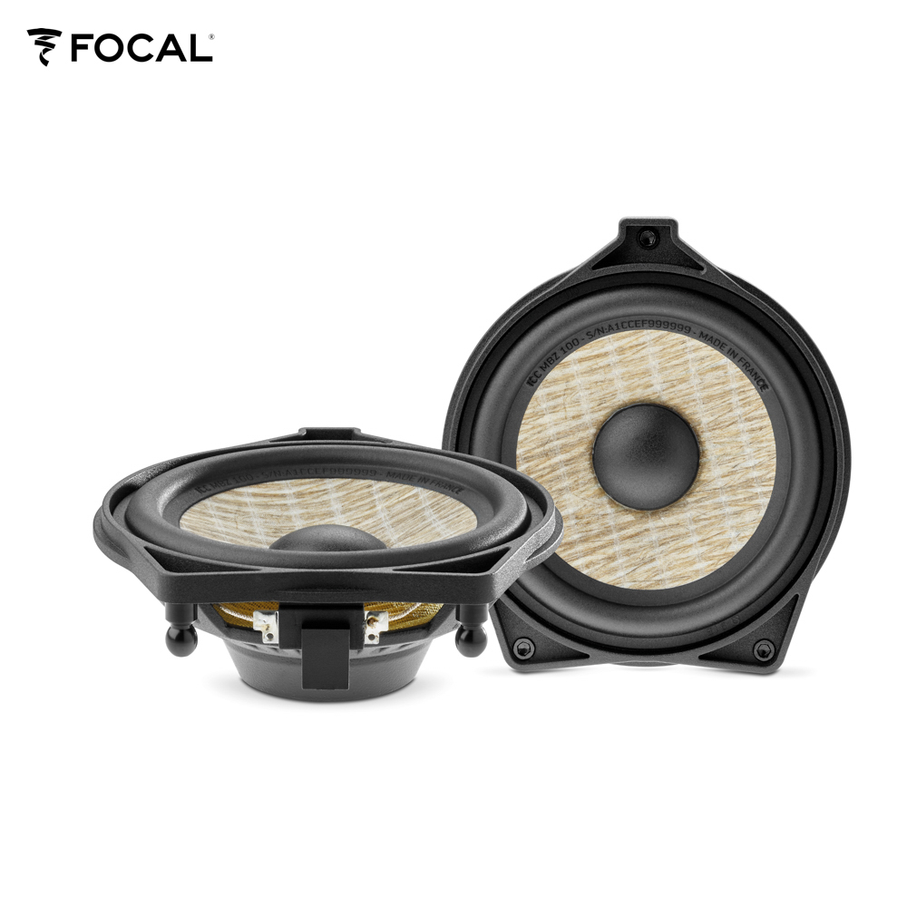 Focal ICCMBZ100 Inside 2-Wege Coax Center Lautsprecher für Mercedes Benz Fahrzeuge C-Klasse, E-Klasse, S-Klasse, GLC, Focal ICC MBZ100