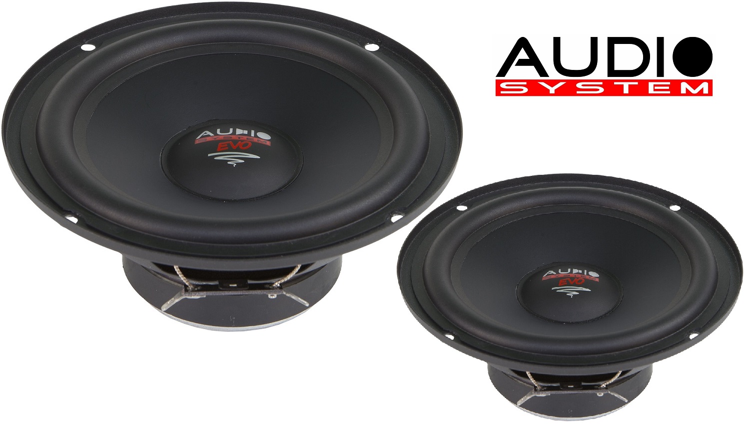 Audio System AS 165 EM EVO 16,5 cm Tief / Mitteltöner / Midrange Lautsprecher 1 Paar