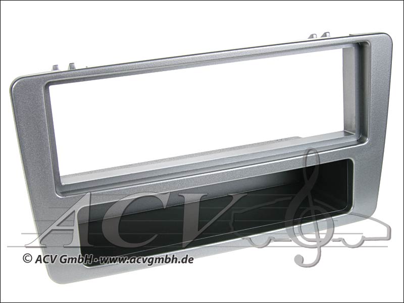 Radio panel rubber touch Honda Civic Silver 