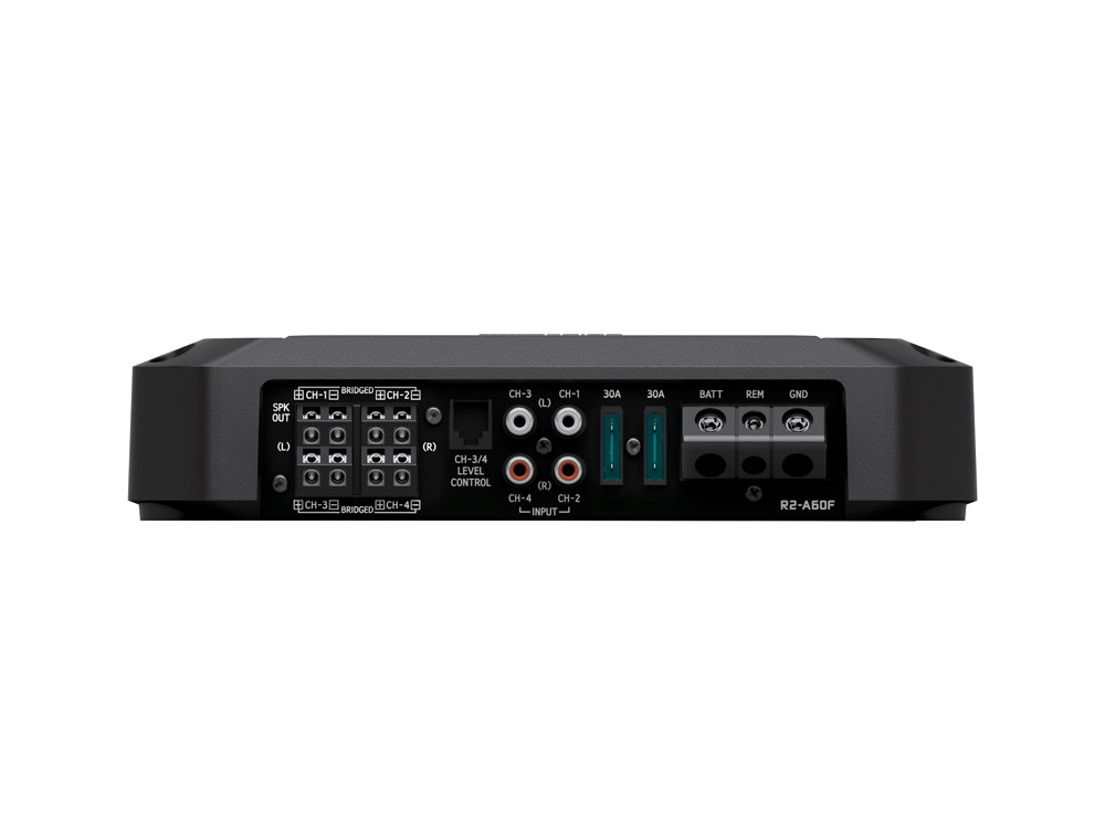 Alpine R2-A60F R-Series 4-Kanal Digital Verstärker RMS Leistung 600 Watt Amplifier