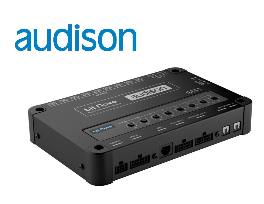 Audison Bit Nove DSP Signal Interface Processor 9-Kanal DSP mit 6-Kanal Eingang mit DRC AB