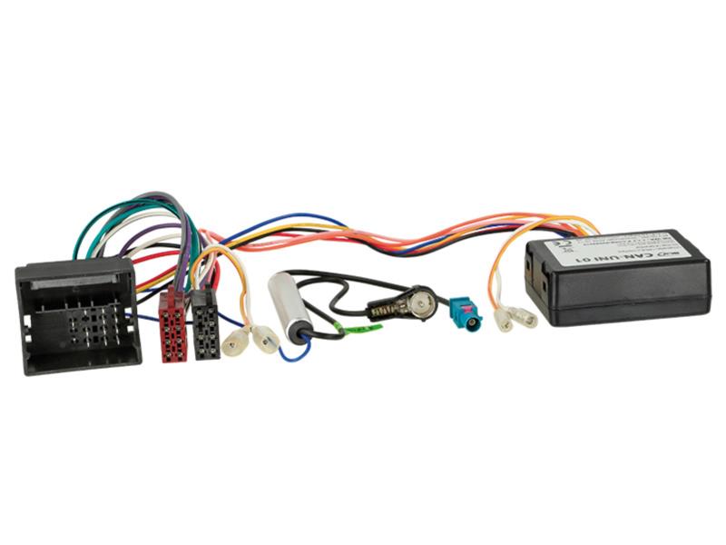 ACV 1230-45-15 CAN Bus Kit Opel Quadlock - > Power + Président ( ISO ) + ISO connecteur d'antenne