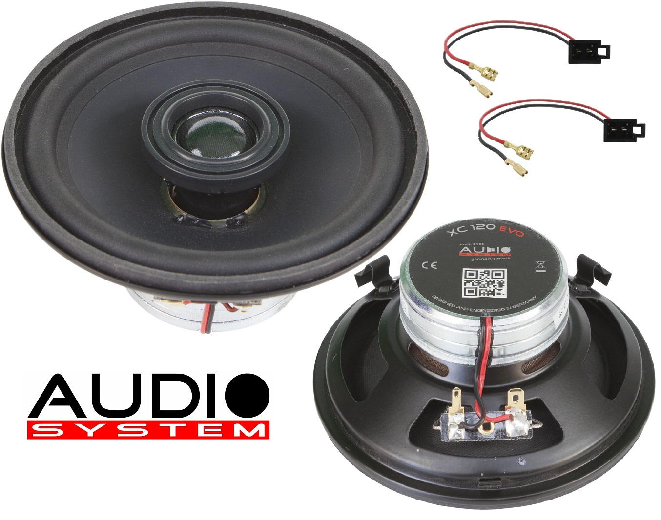 Audio System XCFIT VW T4 REAR EVO Lautsprecher X-SERIES Neodym Spezial Coaxial System 12cm 1 Paar