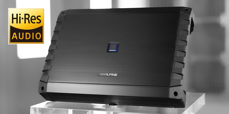 Alpine S2-A55V S-Series 5-Kanal Verstärker RMS Leistung 4 x 60 Watt + 1x 300 Watt