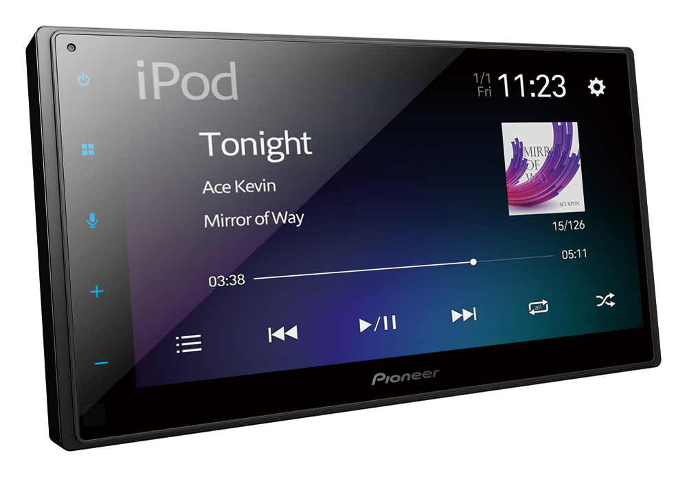 Pioneer SPH-DA160DAB 2-DIN Autoradio Mediareceiver Apple CarPlay, Android, DAB+-Digitalradio, Bluetooth und USB