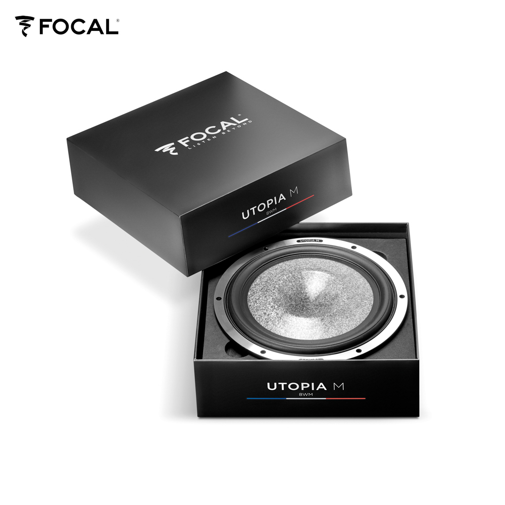 FOCAL 8WM Bass Lautsprecher UTOPIA M-Serie, 20cm (8") Mitteltöner, Tieftöner, Woofer 200 Watt (1 Stück)