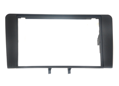 RTA 002.113-0 Double DIN mounting frame black ABS