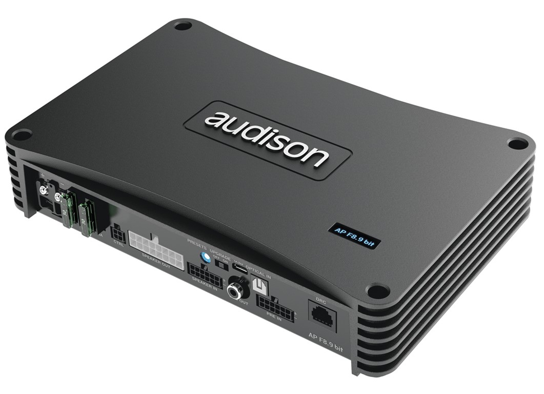 Audison Prima AP F8.9 bit 24V 8 Kanal Verstärker mit DSP 8 CH AMPLIFIER WITH 9 CH DSP 