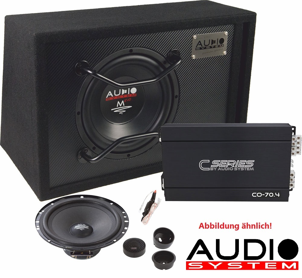 Audio System CO SERIES EVO Komplett-Set MX165 EVO : Verstärker + Subwoofer + Lautsprecher
