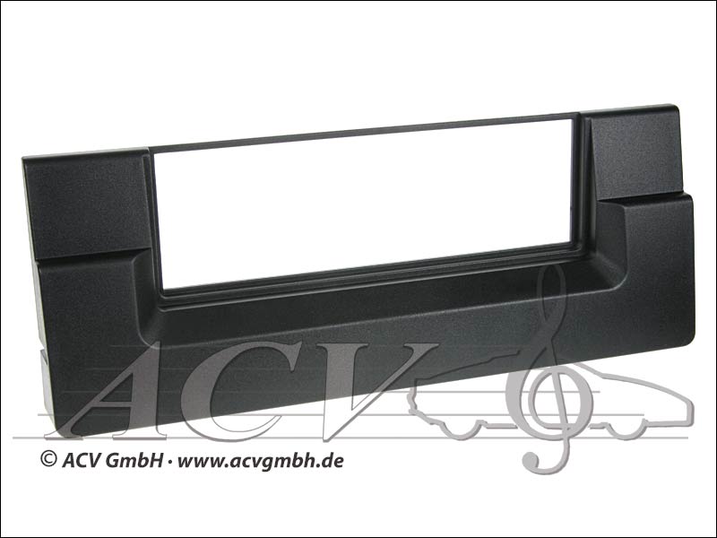 Radio panel rubber touch BMW 5 Series E39 / X5 narrow version 