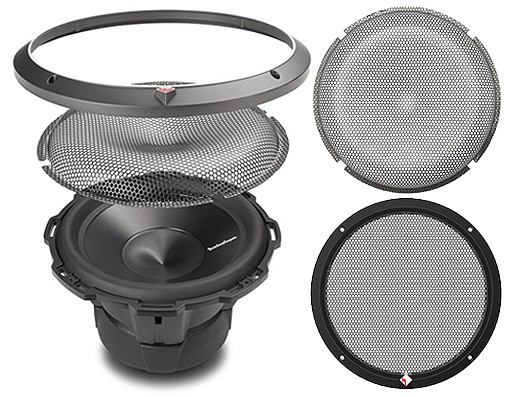 Rockford Fosgate P2P3G-10 Subwoofer Grill Abdeckung Gitter 25 cm (10") passend für Rockford P3D4-10 und P3D2-10